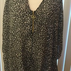 Tina Knowles Woman’s Plus Zippered Tunic XXL 2X